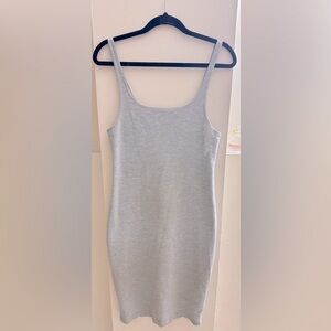 Zara Gray Midi Dress